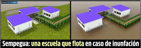 Imagen escuela Flotante en Cesar